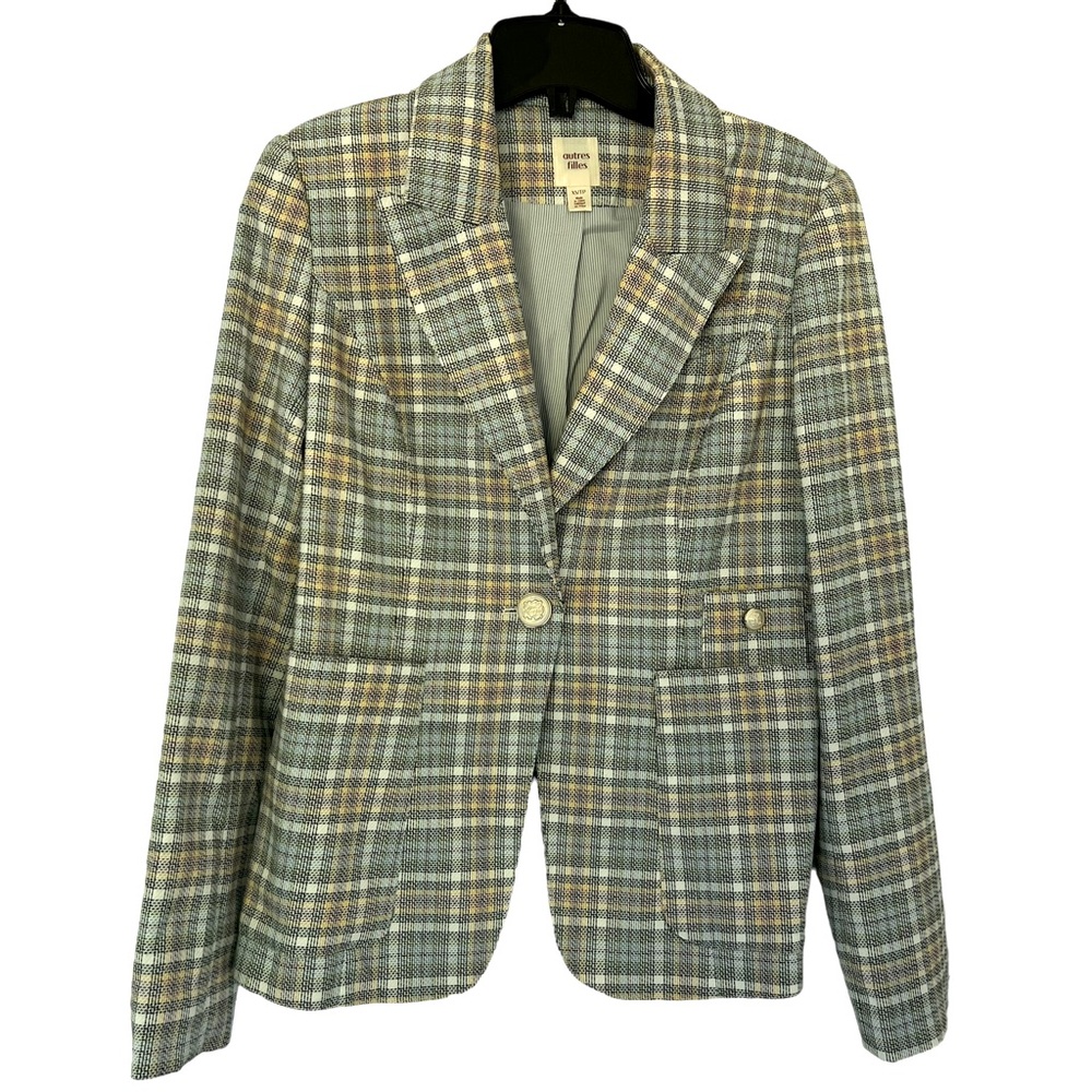 Autres filles Plaid Blazer Women’s Jacket Size XS